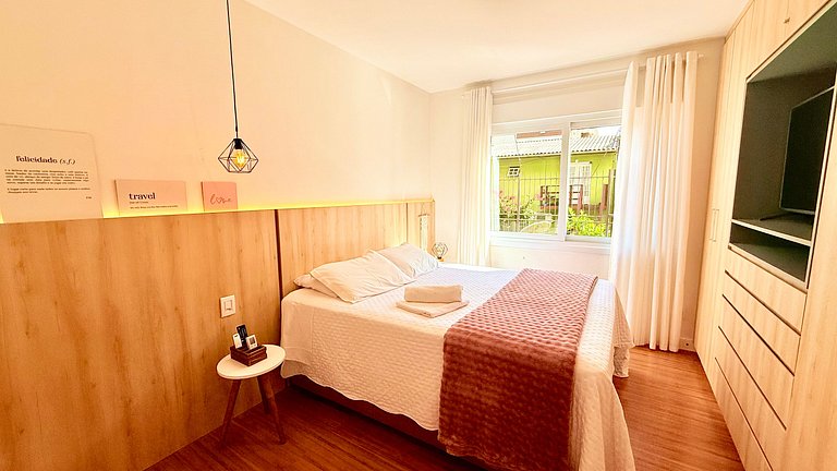 Lindo Apto Garden no Centro de Canela