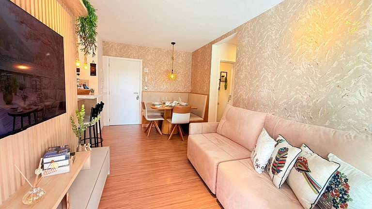 Lindo Apto Garden no Centro de Canela