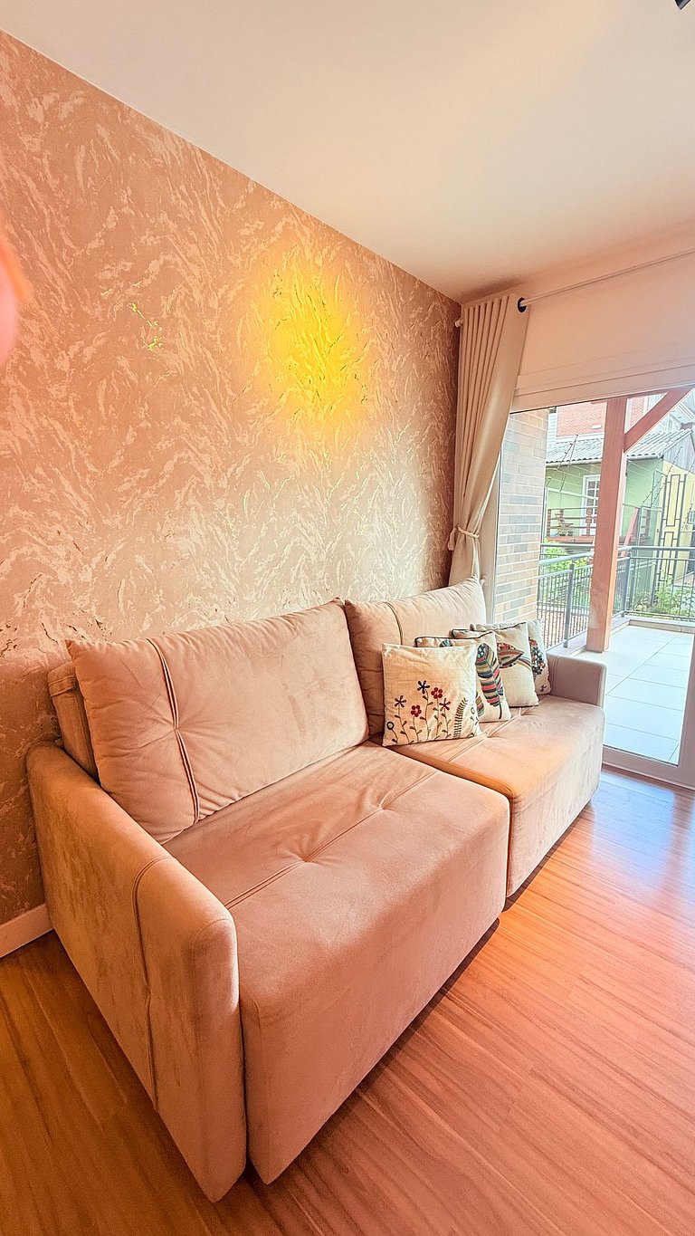 Lindo Apto Garden no Centro de Canela