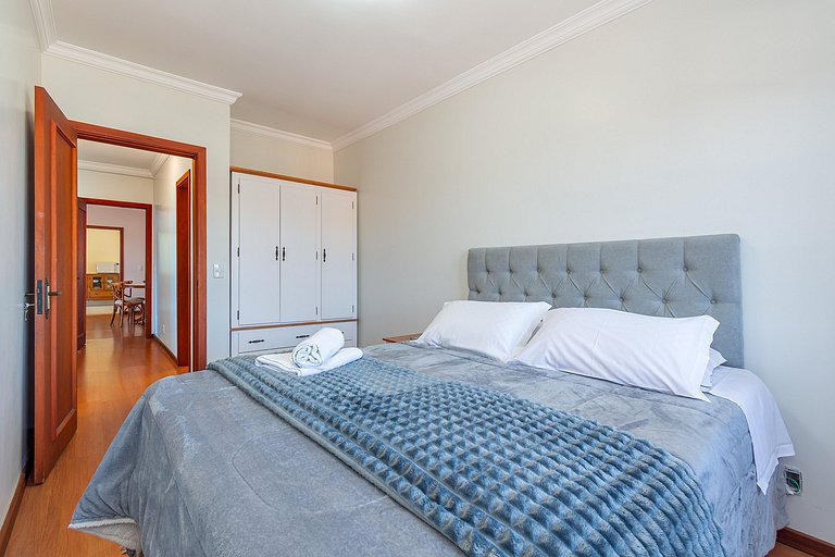 Cobertura Vip | 3 Quartos | Rua Coberta | Lareira