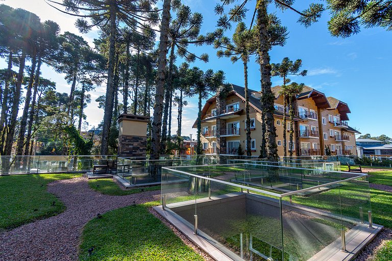 Apto Impecável com piscina aquecida e jacuzzi