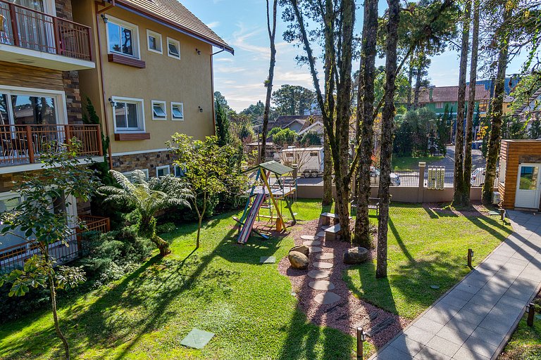 Apto Impecável com piscina aquecida e jacuzzi