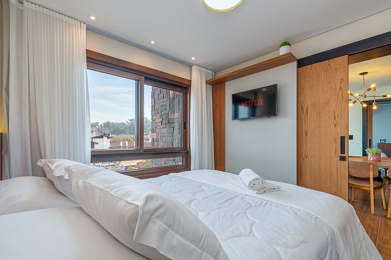 2 Quartos a 300m da Rua Coberta | Lado Hard Rock