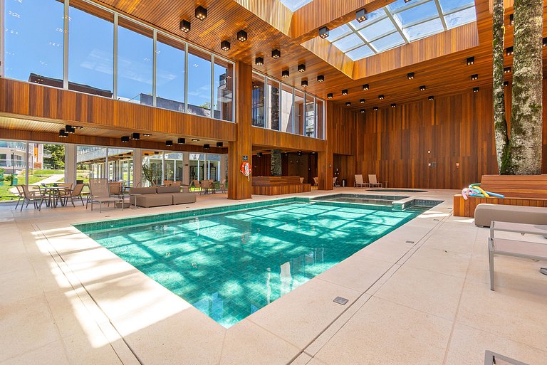 Refúgio Premium em Condo Clube - Piscina Aquecida